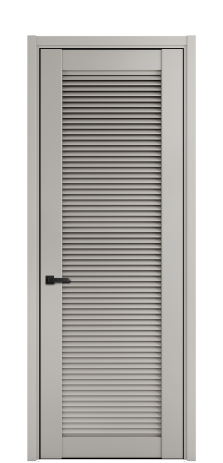 Дверь межкомнатная Жалюзи 1 Цвет Серый Шелк Покрытие ЭМАЛИ Эмаль Наличник  L 50 Цена 58018