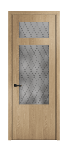 Дверь межкомнатная Неоклассик 3 Цвет Дуб Светлый Покрытие ШПОН Дуб Наличник  L 50 Цена 55967