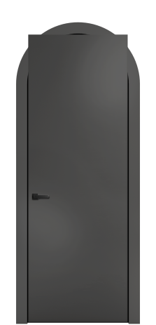 Дверь межкомнатная А-Страйп 1 Цвет Антрацит Покрытие ЭМАЛИ Эмаль Наличник  AP 90 Цена 103134